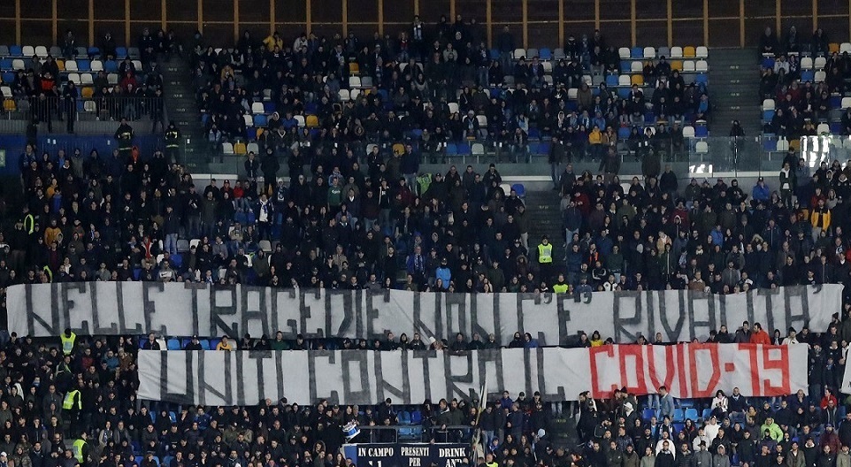 Solidarietà del mondo dello sport contro il covid-19