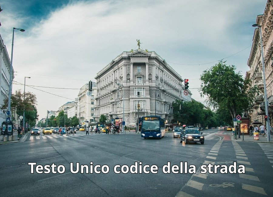 Testo Unico del Codice della strada, approvato il 15 giugno del 1959.