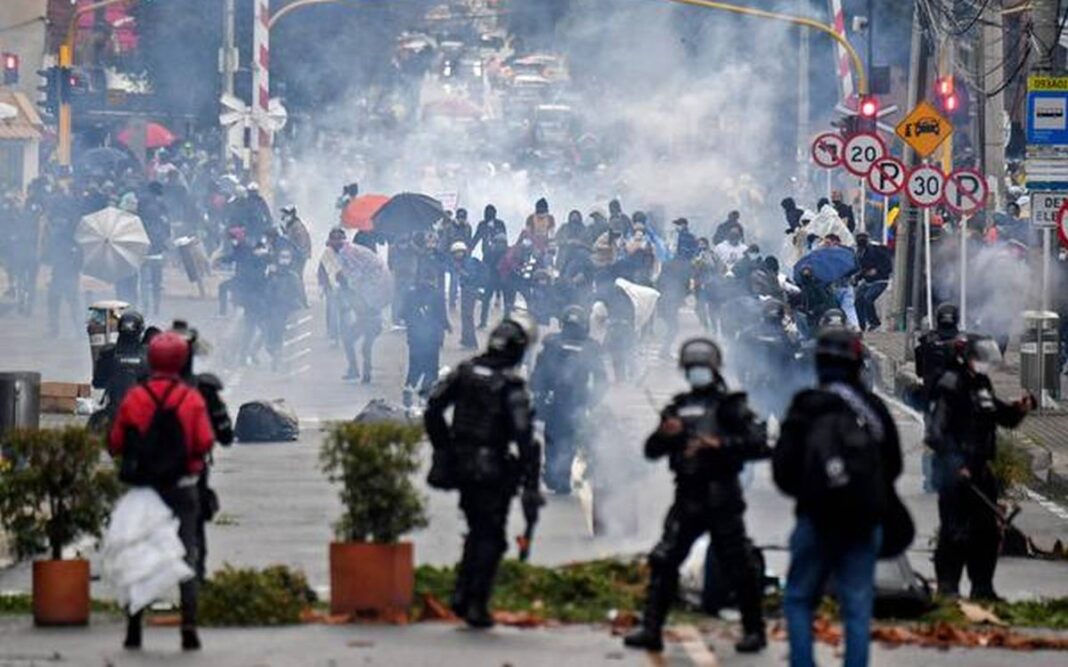 Colombia - proteste