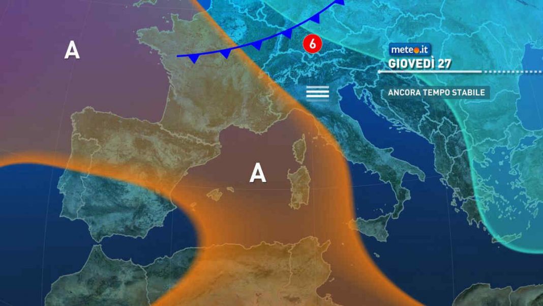 Meteo Campania 27 gennaio: sole ma tanto freddo