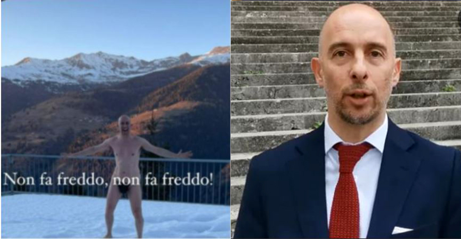 Ciro Maschio d spettacolo il deputato nudo su Instagram XXI Secolo